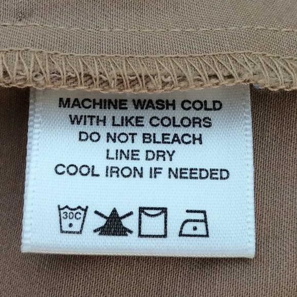 VTG Tan Lord & Taylor 1990’s Sprint Cotton Jacket Size 8 NWOT - Picture 7 of 7